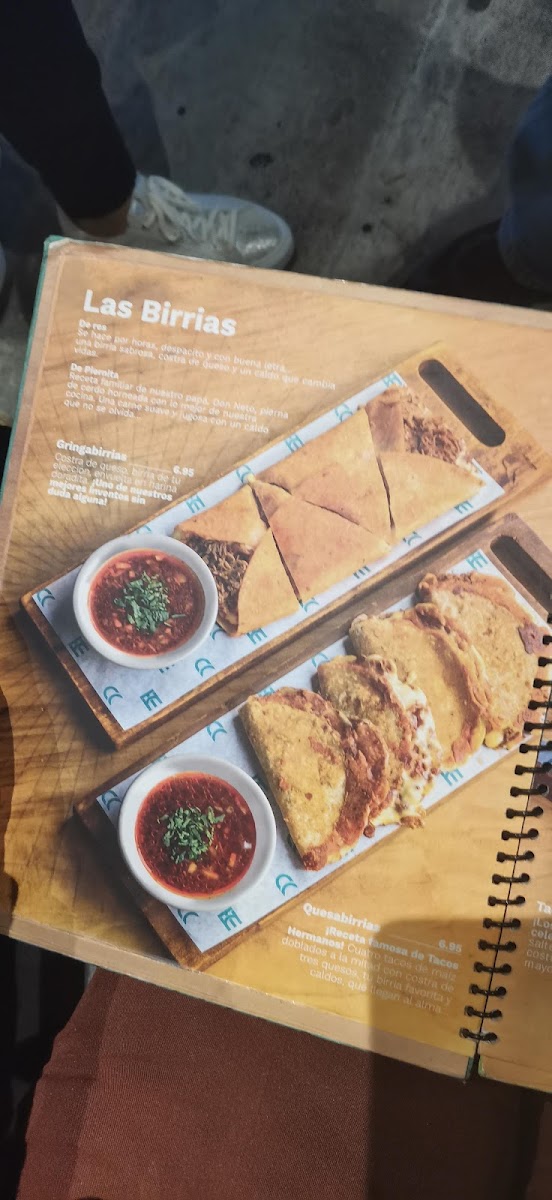 Menu Tacos Hermanos • Paseo Venecia-1